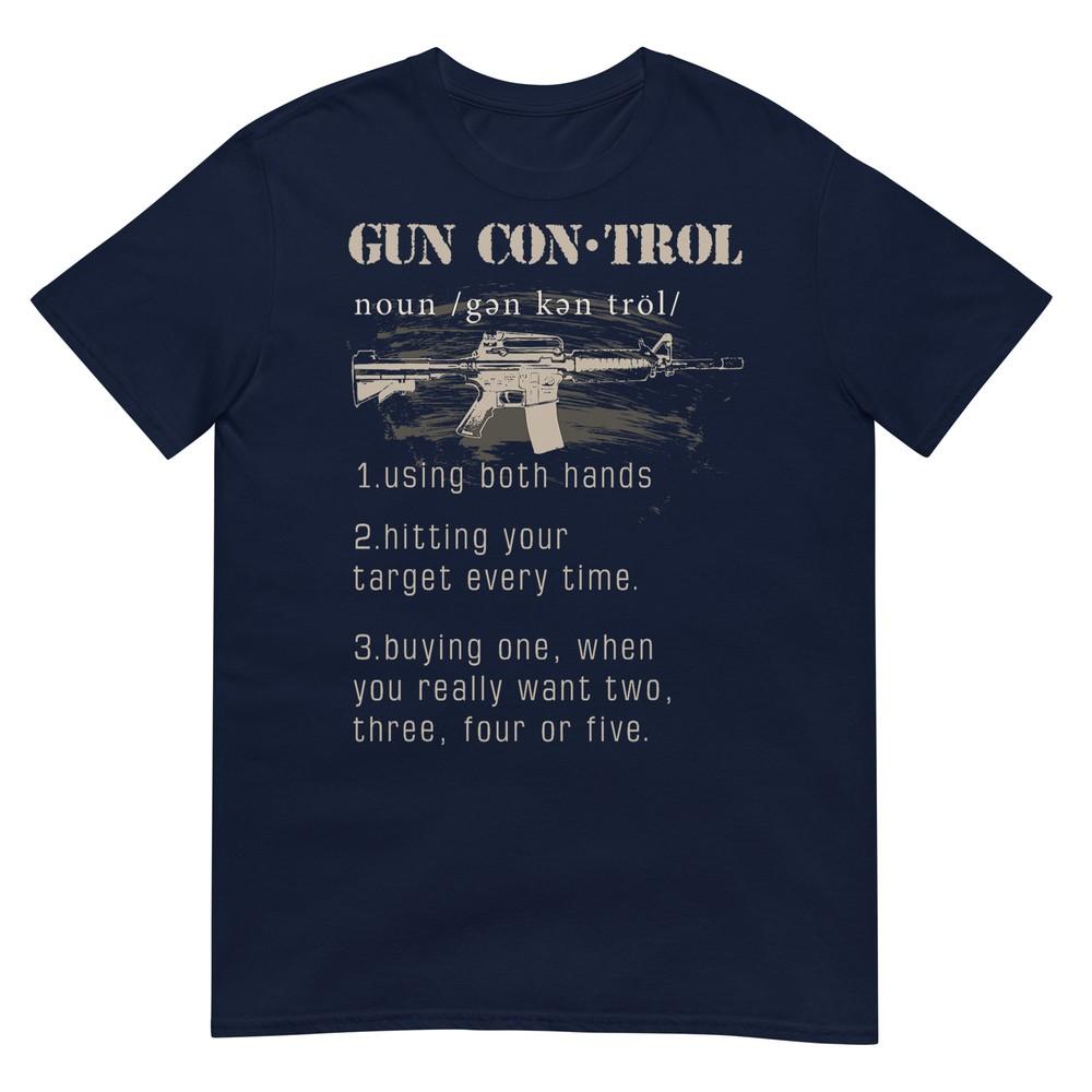 2nd Aunisexdunisext Funny Gun Control Definition TShirt S