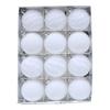 Christmas Tree Decorations 12Pcs Velvety Balls Vibranted Color Selection Ideal For Home Store Displays Parties