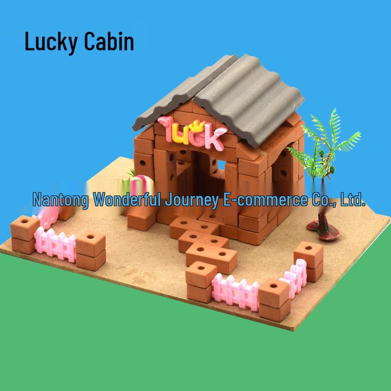 Little Bricklayer DIY Cement House Building Blocks - Educational Toy for Children