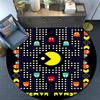 GAME Pac‑Man Pattern Round rug,Carpet Rug for Living Room Bedroom Playroom ,Non-slip Floor Mat,Holiday Gifts and Birthday Gifts.