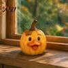 Resin Desktop Statues for Fall Artificial Pumpkin Decor, Cute Animals Decorative Pumpkins, Thanksgiving Pumpkins Unique Holiday Gifts Friends