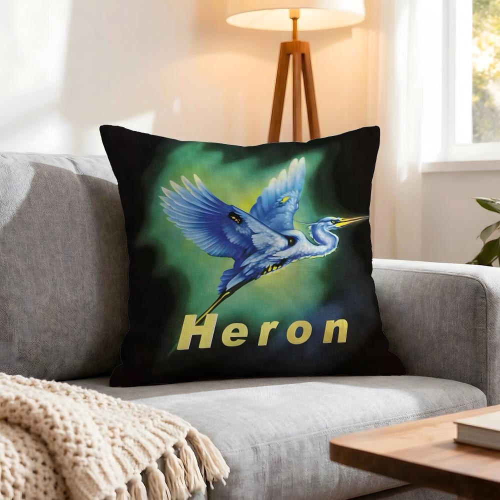 Brand Heron Preston Cushion Cover 1Pcs Decorative Covers Soft Cushion Case For Sofa Couch Decor 40X40 45X45 Pillowcases