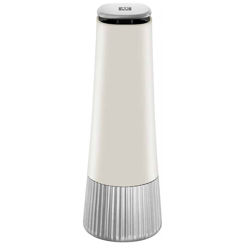 ZWILING Manual Ceramic Spice Mill for Rock and Pepper Japanese ZWILLING Spices "Ivory" Salt, Salt, [Official Product] Z1029-734