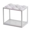 Stackable Desktop Aquarium with 6 Hole Betta Aquarium Suitable for Betta Fish Plastic Texture Design Easy to Clean