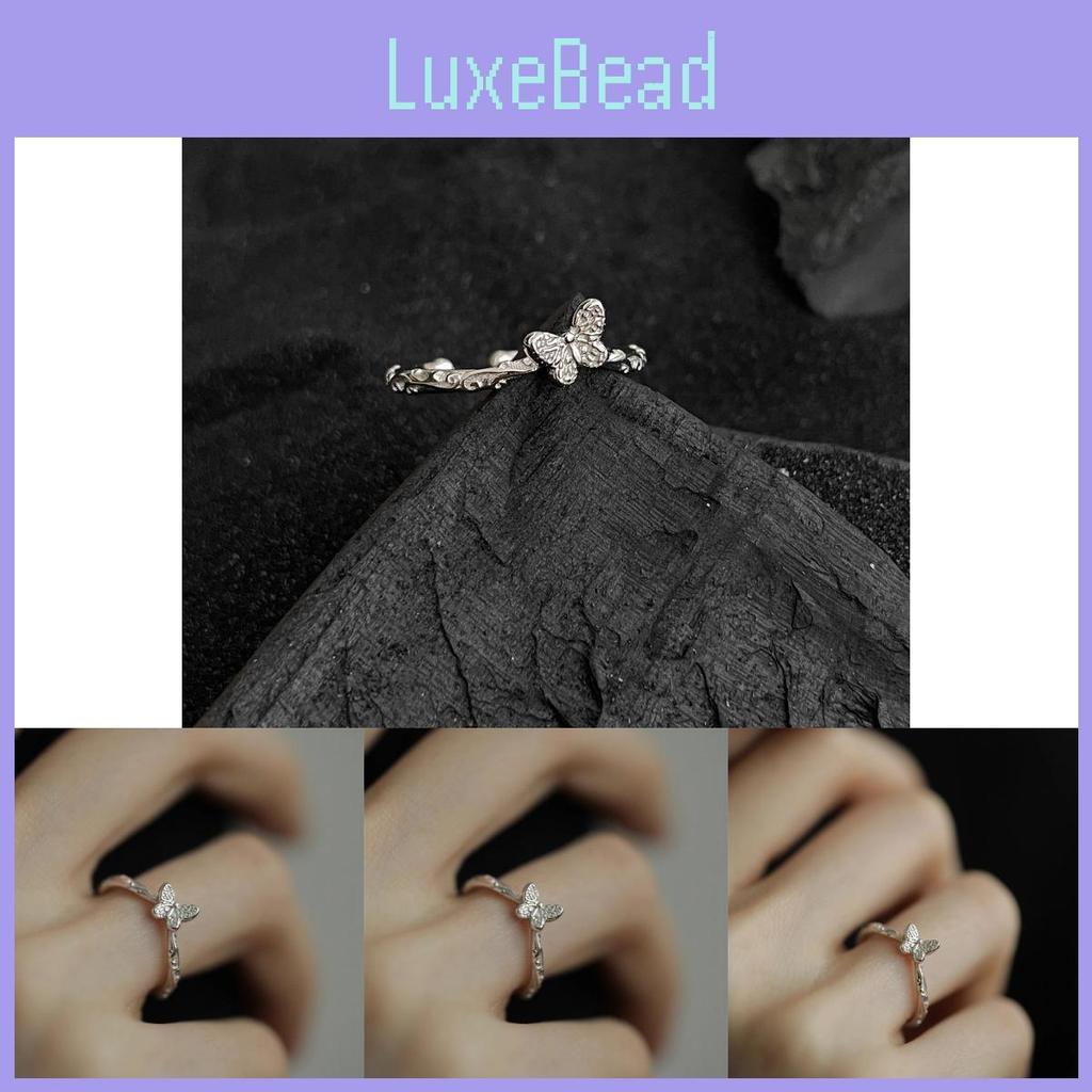 Stylish Vintage Butterfly Ring For Women Adjustable Copper Insect Design For Summer 2023