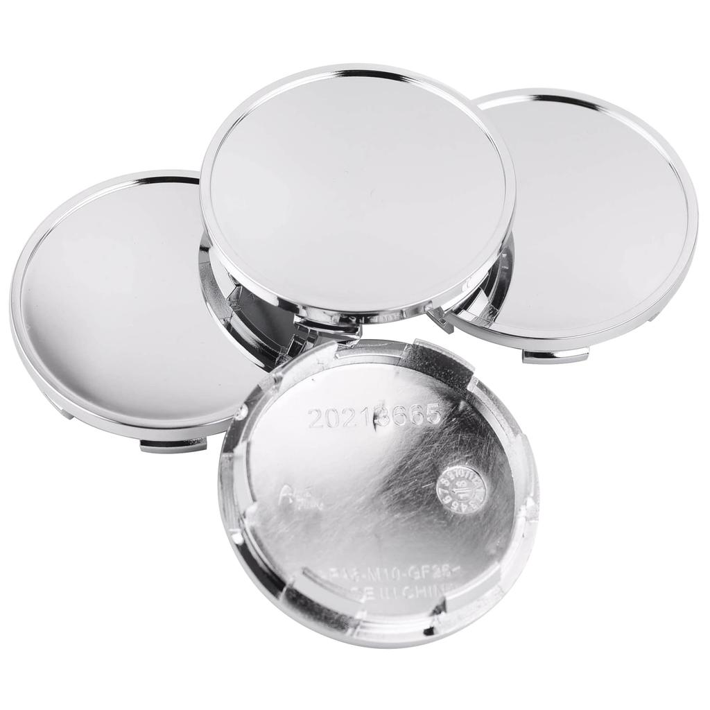 Rhinotuning Wheel Center Cap 65mm 59mm 4pcs Silver Wheel Cover