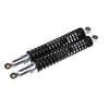 1pair 400mm Aluminum Motorcycle Rear Suspension Shock Absorber Spring Adjustable Shock Absorbers Universal Fit for Most Motorcycles