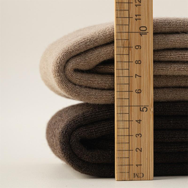 Womens Merino Wool Calf-Length Warm Thick Fleece-Lined Socks Winter Cold Weather Comfort