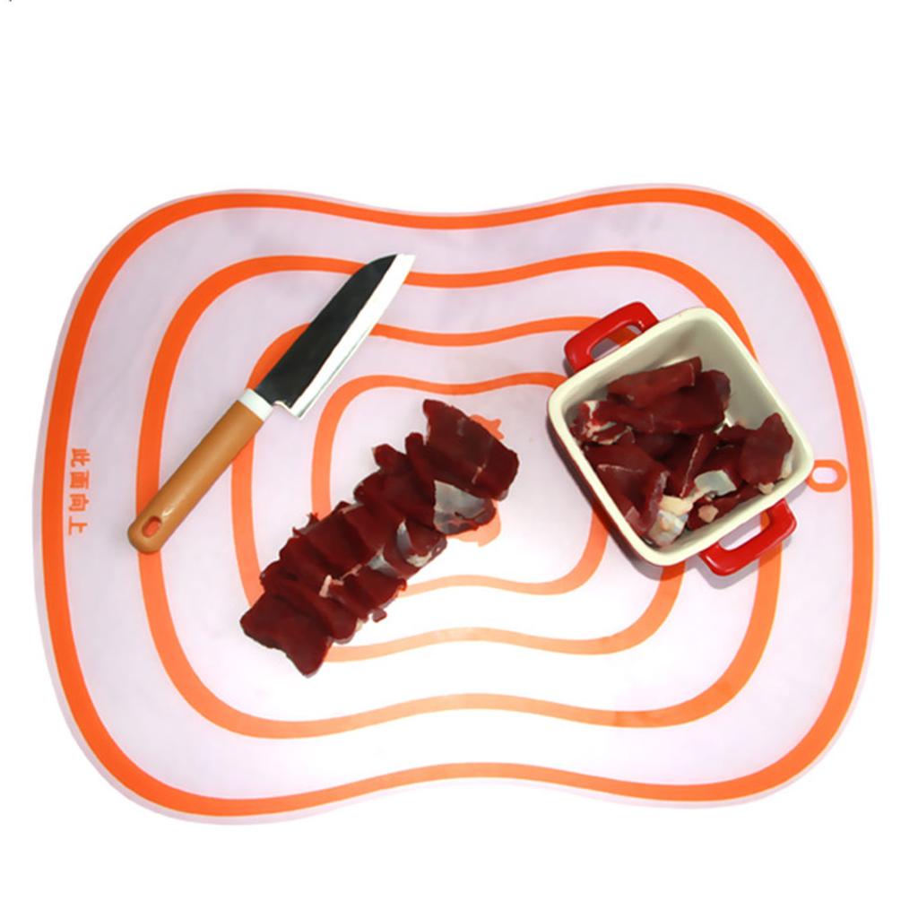 Cutting Board PP Flexible Anti Slip Matte Surface Versatile Cut Board for Vegetables Fruits Meats