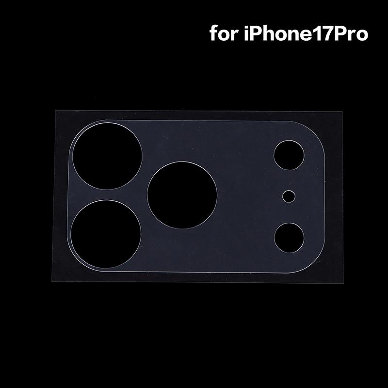 Tempered Glass Camera Lens Protector For 17/17 Pro Max / Air / 17 Pro Lens Protective Glass Scratch Resistant High Transparency