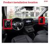 Car side air outlet Decorative frame For Mercedes-Benz Vito 2024-2025
