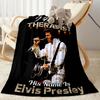 Rock Roll Legend Blanket Warmthful Decor Suitable for Picnics Bed Chair for All Seasons Modern Style Ideal Gift For Birthday Valentine'S Day