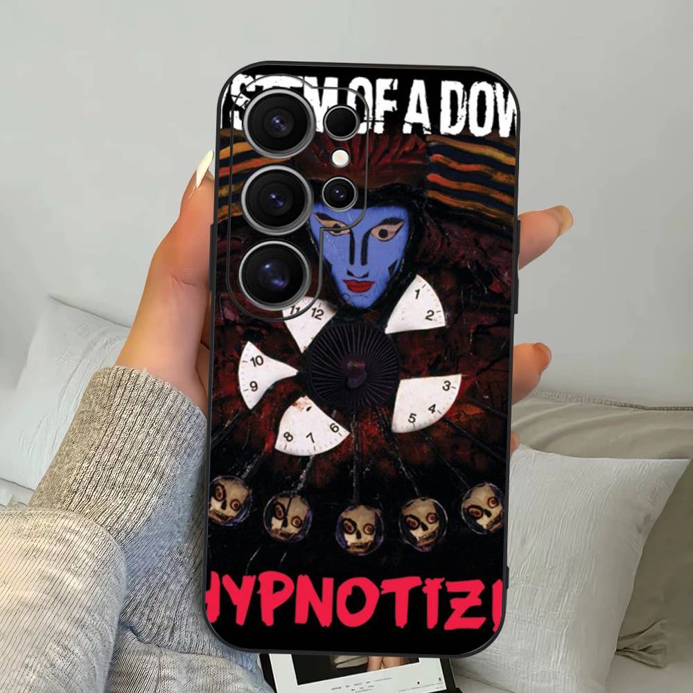 Metal Band System Of A Down Phone Case For Samsung S 24 Fe 25 Ultra Plus 20 Lite 21 30 22 23 24 22 Ultra 5G Fundas