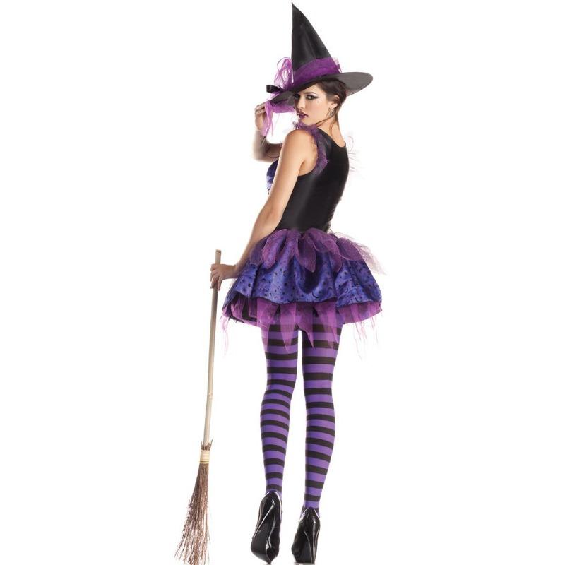 Purple sexy witch costume Halloween costume, demon costume, anime character costume witch costume