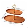 Afternoon Tea Stand Versatile Double layer Serving Detachable Cupcake Holder for