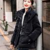 Autumn and Winter Fashion Women's Bread Jacket Short Down Cotton Jacket Korean Version Loose Casual Cotton Jacket Jacket Cotton Coat