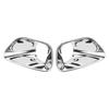 Car Front Bumper Fog Light Cover for Jeep Grand Cherokee 2011-2013 Chrome Fog Lamp CoverJADD