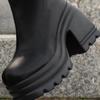 Women's Thick-soled British Style Thick-heeled Boots
