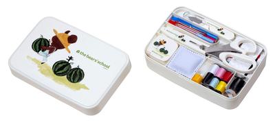 Misasa Sewing Set Sewing Set No School Sewing Set Thin Type ``Kuma NO. 1821''