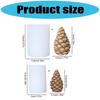 Food Grade Silicone Christmas Pinecone Mould for Craft and Home Decorations