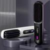 Cordless Negative-ion Hair Straightener Brush - Anti Scald Salon Styling Comb