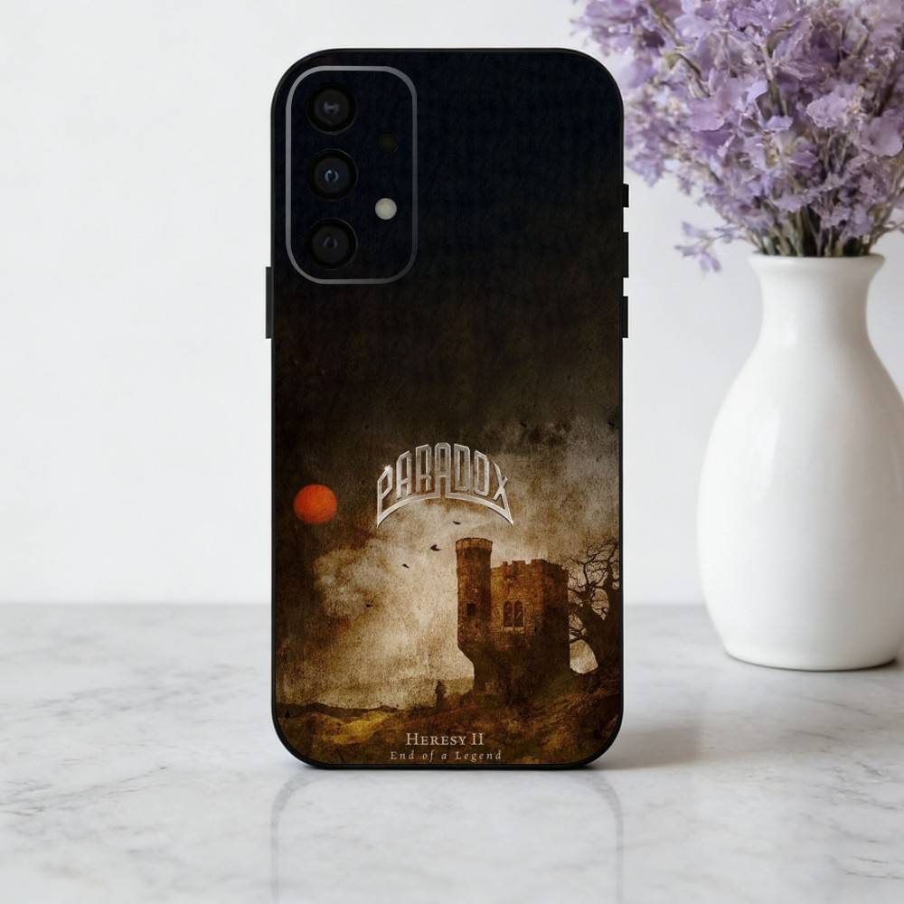 Punk T-The P-Paradox Band Phone Case For Samsung Galaxy A73,A72,A71,A70,A53,A52,A51,Soft Silicone Black Cover