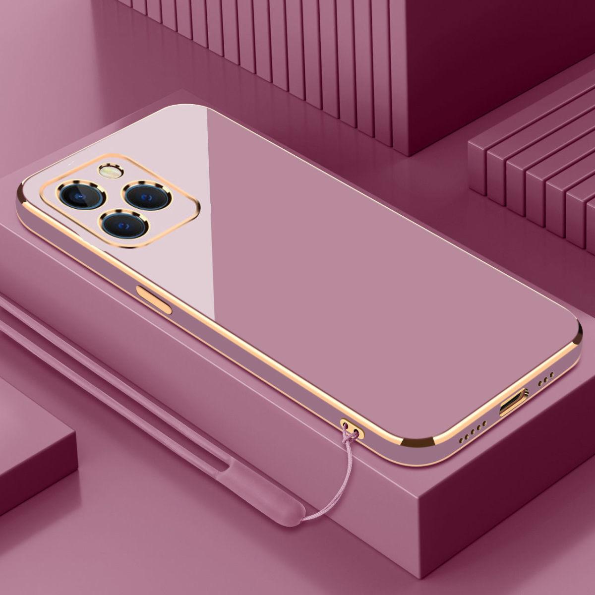 

Чехол для Infinix Hot 40 Чехол для телефона Infinix Hot 40 Pro с прямым краем, гальваническое покрытие, противоударная силиконовая задняя крышка, мягкая Infinix Hot 40 Pro&Case & Strap