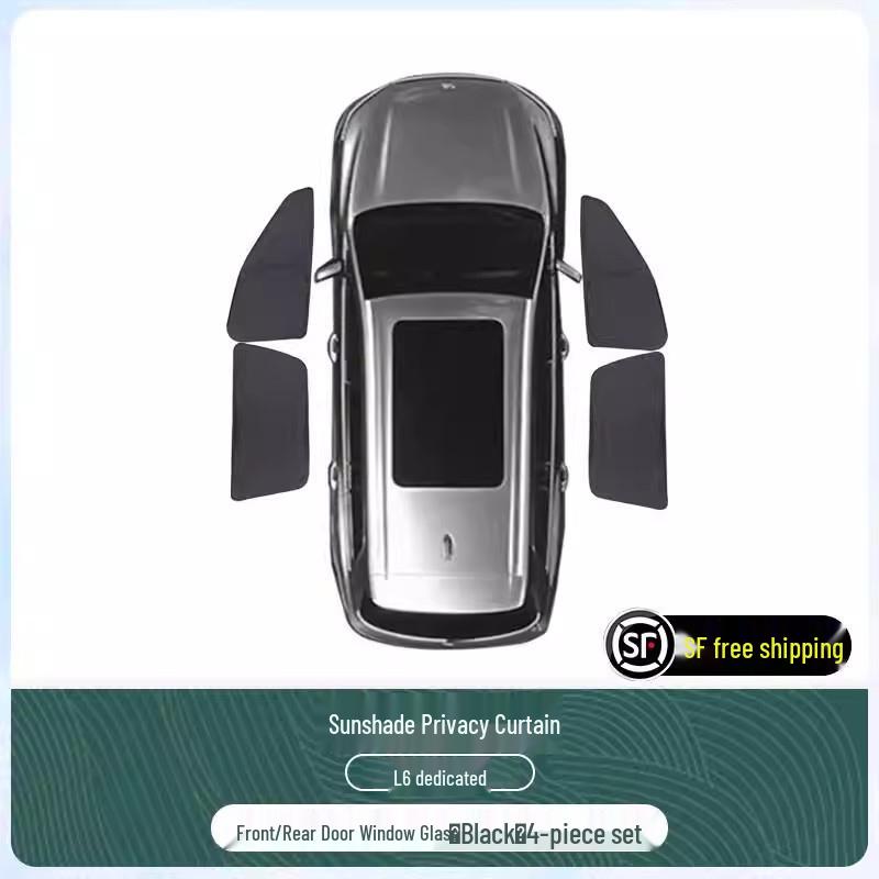 Ideal L6L9 Car Sunshade: Heat Insulation, Privacy, and Light-Blocking Curtain