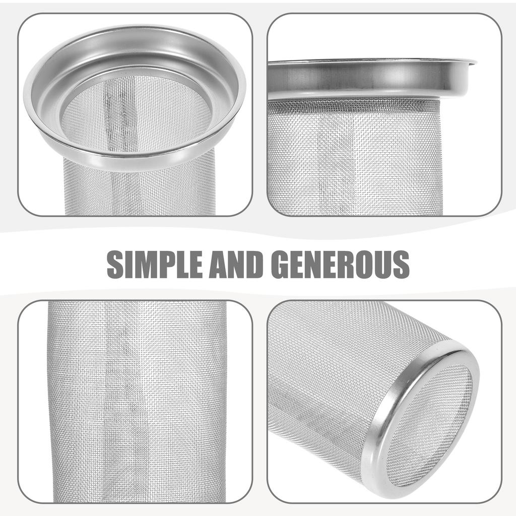 Tea Infuser Strainer Stainless Steel Filter for Loose Leaf Practical Home Kitchen Use S Tea Strainer Teapot Infuser Insert