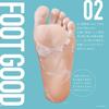 FOOT GOOD Foot Callus Pack, Pure Soap Scent, 3 Sheets (One Use for Both Feet)