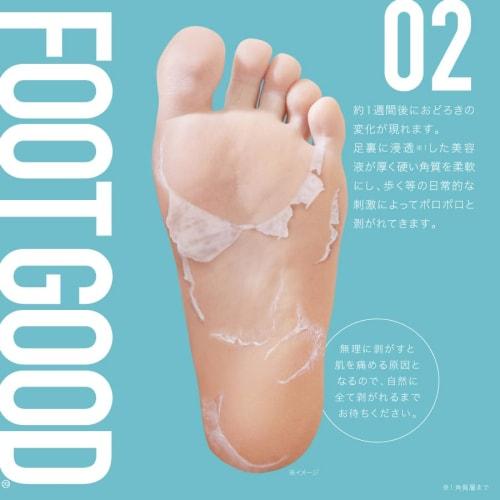 FOOT GOOD Foot Callus Pack, Pure Soap Scent, 3 Sheets (One Use for Both Feet)