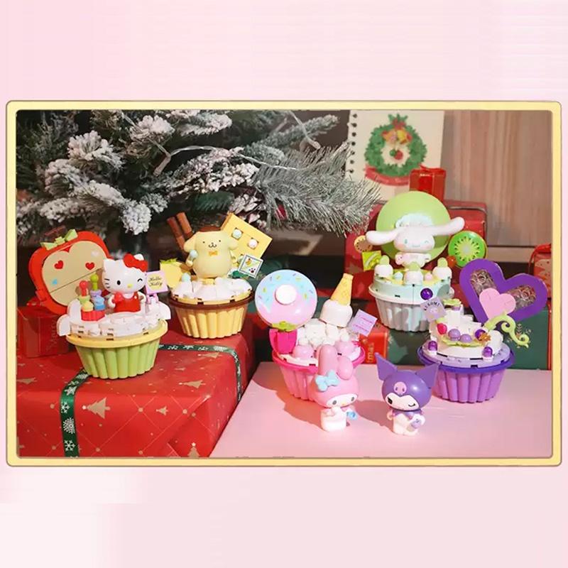 Sanrio Kirimi Cake Cup Building Blocks Toy