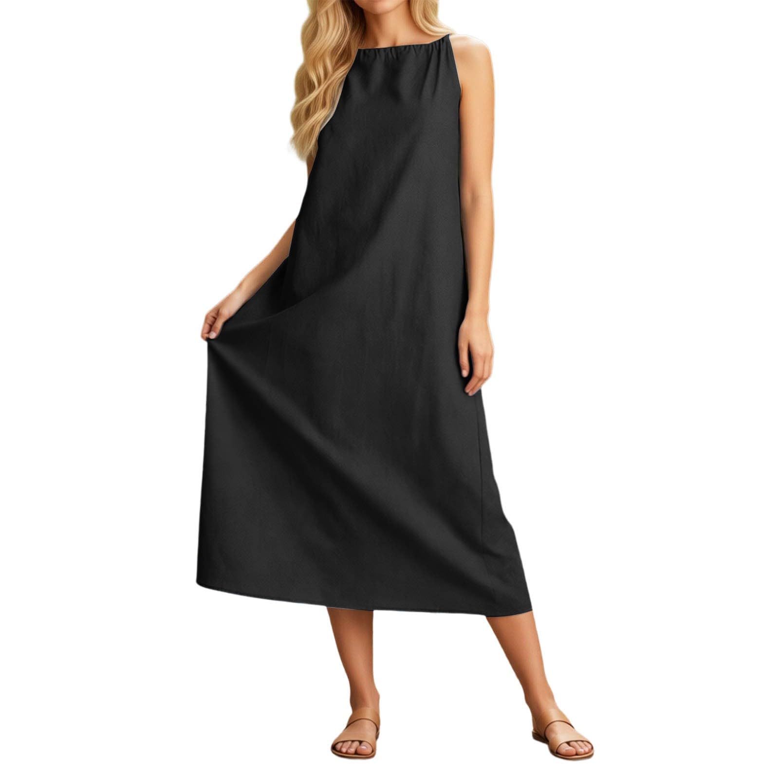 Ladies  Casual And Fashionable Dress, Long Skirt L