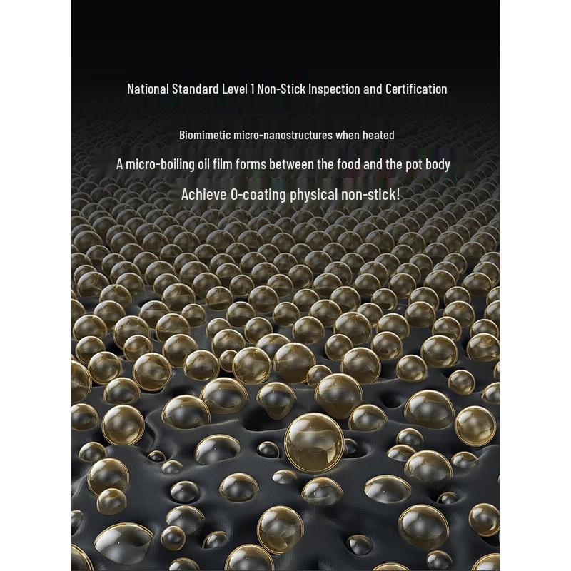 Sanhe 0-Coating Micro-Nano Non-Stick Frying Pan