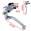 15mm Piston Motorcycle Foldable Clutch Brake Lever Anti-Drop CNC Aluminum  Adjustable Universal Modification Accessories Upgrade