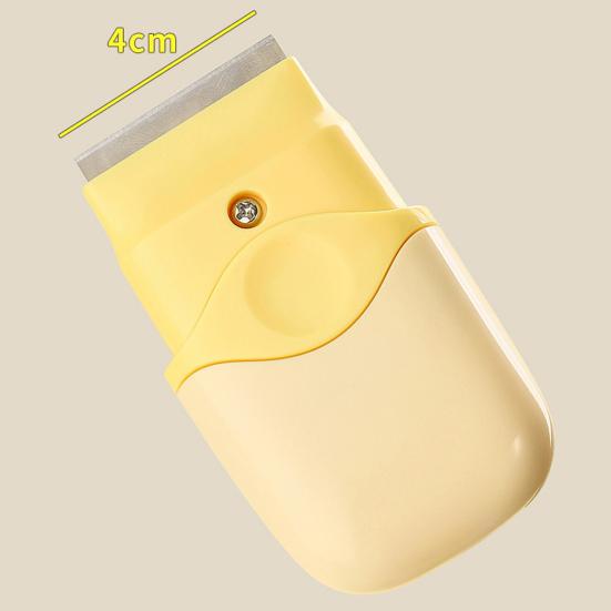 Multi-Functional Cleaning Scraper Retractable Blade Scraper Efficient Dirt Remover Kitchen Gadget for Adhesive Grease Removal