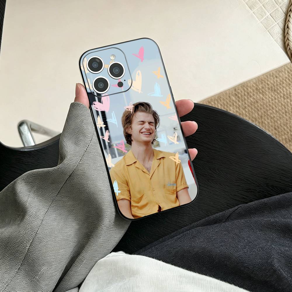 Actor S-Steve Harrington Phone Case For iPhone 17, 16,15,14,13,12,11 Plus,Pro Max, Others Soft Black Cover