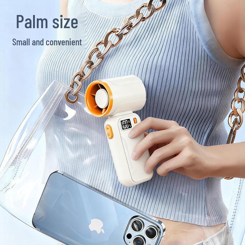 Compact High-Speed Handheld Fan with Large Airflow - Perfect for Outdoor Use In Southeast Asia