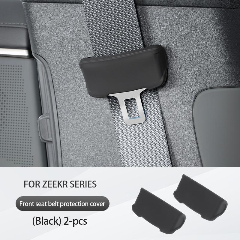 For ZEEKR 001 X belt buckle Silicone Case Snap protector Anti scratch and anti abnormal noise Seat belt interior accessories