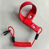 Red Stop Kill Switch Safety Lanyard Band Tether Safety Rope For Kawasaki Yamaha