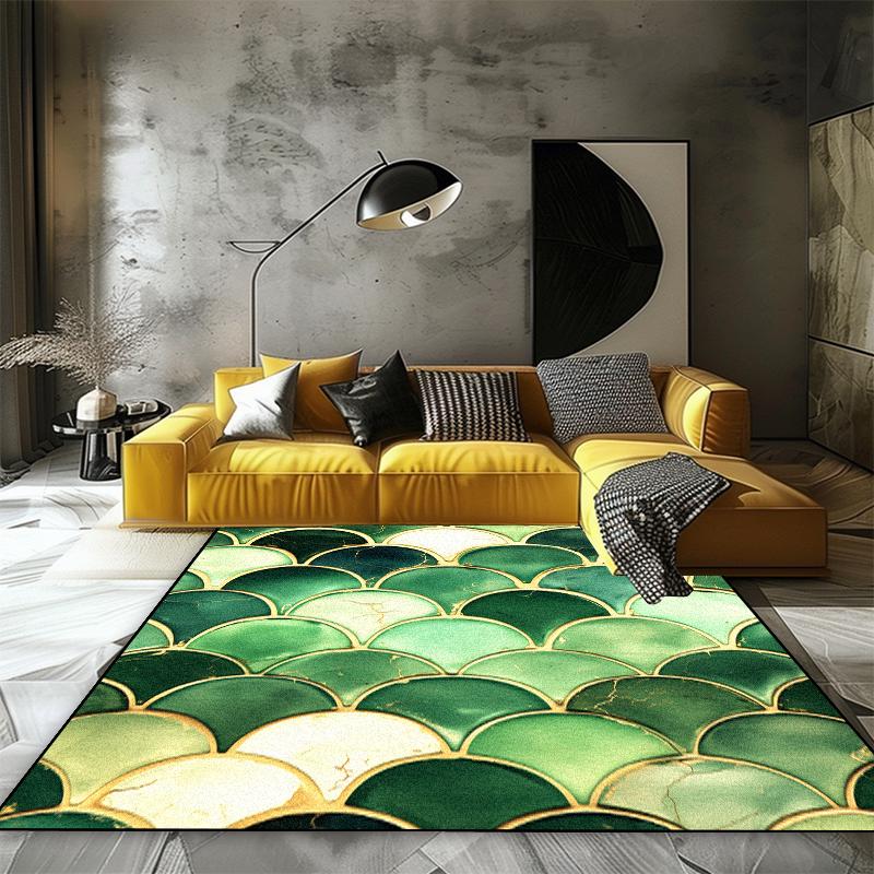 

Nordic Geometric Carpet Large Area Rugs for Living Room Bedroom Non-slip Sofa Mat Easy Clean Home Decoration 60x90cm