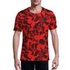 Summer Fashion New Men's Printed T-shirt Spaceship Round Neck Plus Size Men's Short Sleeve