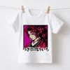 Demon Slayer Yoriichi Anime Print Cotton Boys Girls Short Sleeve Kids T Shirt Summer Casual Soft Breathable Daily Wear