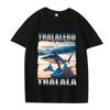 Italian Brainrot Funny Meme T Shirt Men Women Tralalero Tralala Tung Tung Tung Sahur Bombardiro Crocodilo Brr Brr Cappuccino Tee