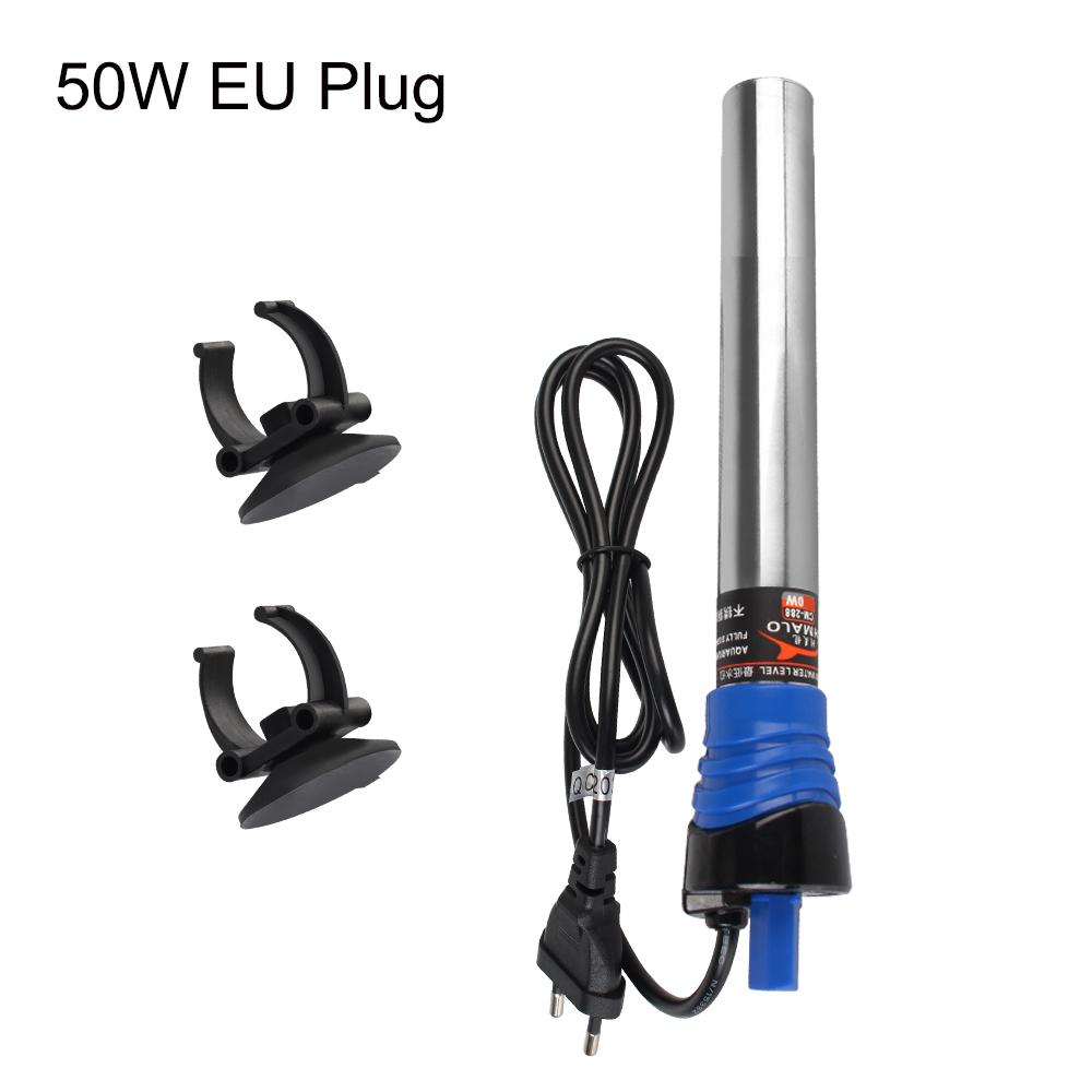 Topná tyč do akvária 50W/100W Termostatová topná tyč Nastavitelná teplota 220V EU zástrčka Pro ohřev vody v akváriu