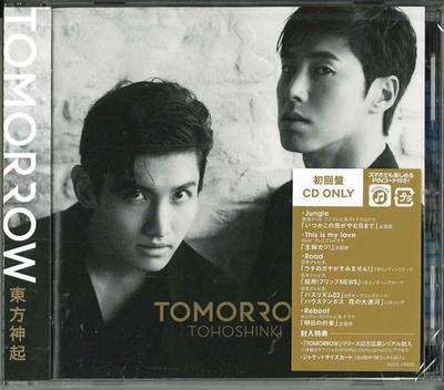 CD TOHOSHINKI  TOMORROW Compatible with Smapla AVCK79500  2018 Japan ObiDance  Electronica Used