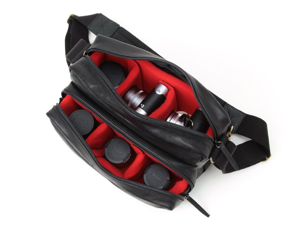 camera bag ARTISAN&ARTIST [Cowhide black] GCAM-1000BLK