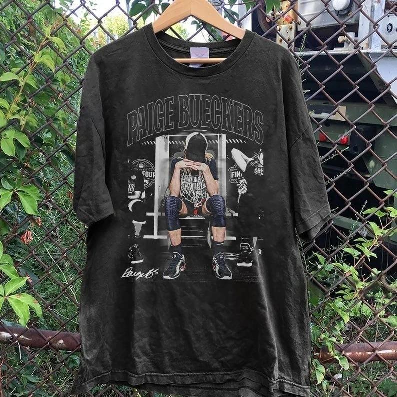 HOT Paige Bueckers Last Dance Vintage Shirt Gif For Fan Unisex T-Shirt XXXXL