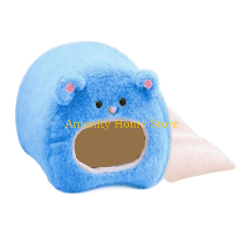 

F26C Small Pet Winter Bed Warm House Nest Accessories for Hamster Guinea Pig Hedgehog Ferret Snake Spider Lizard Cozy Home