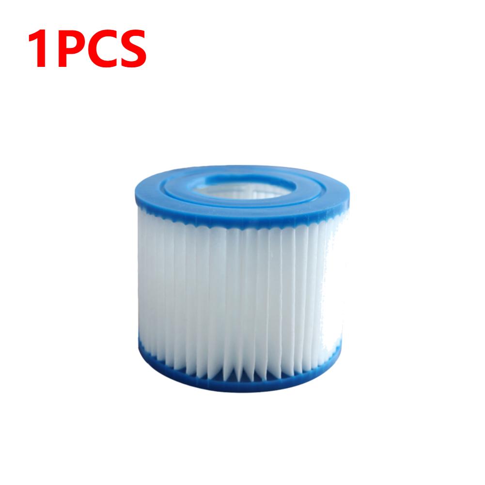 1-10pcs Pool Water Filter Cartridges Type VI Spa Filter Cartridge Soft Rubber Ends Pool Filter for Most Inflatable Hot Tub